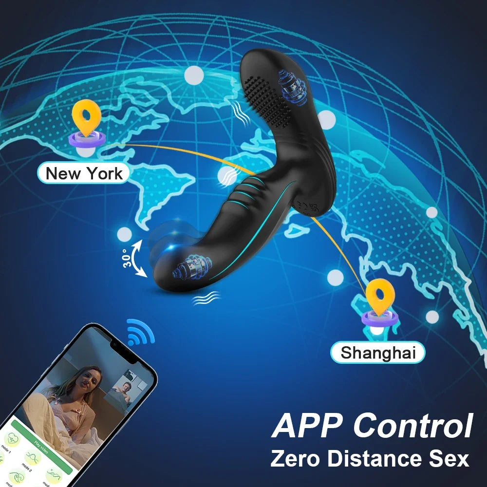 ProstaJoy™ Unisex Prostate & Anal Vibrator – Perineum & P-Spot Stimulator