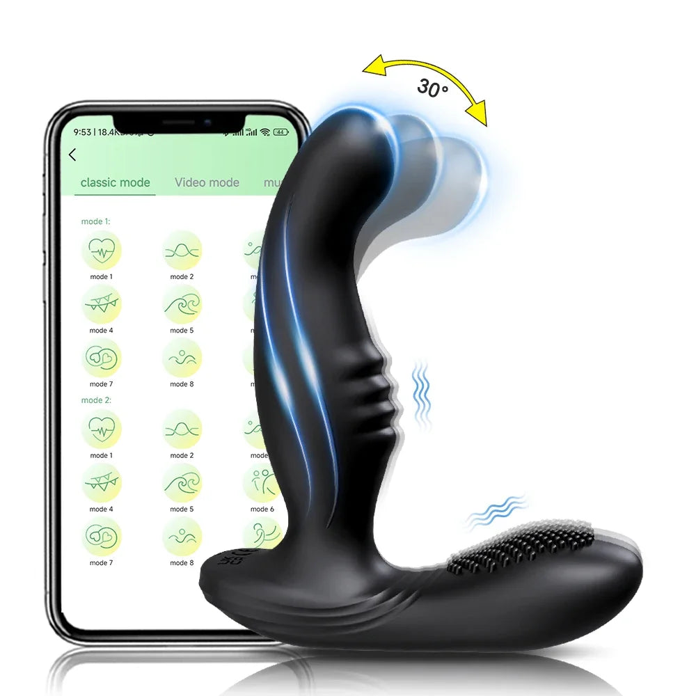 ProstaJoy™ Unisex Prostate & Anal Vibrator – Perineum & P-Spot Stimulator