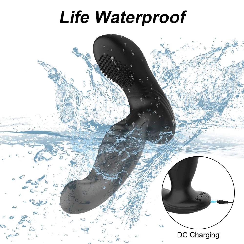 ProstaJoy™ Unisex Prostate & Anal Vibrator – Perineum & P-Spot Stimulator