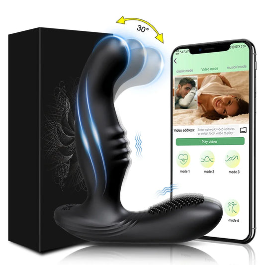 ProstaJoy™ Unisex Prostate & Anal Vibrator – Perineum & P-Spot Stimulator